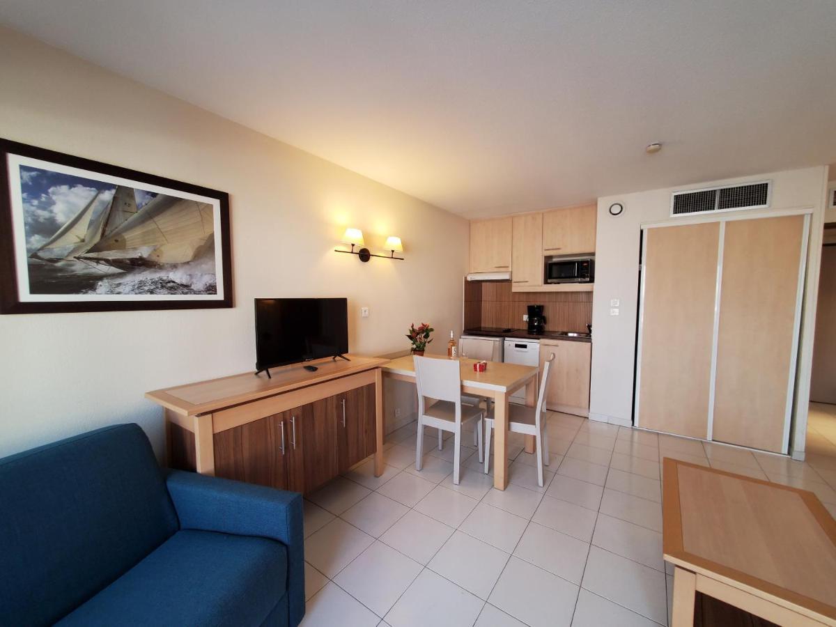 Appartement Cap Hermes Vue Port 30m2 Climatise Piscine